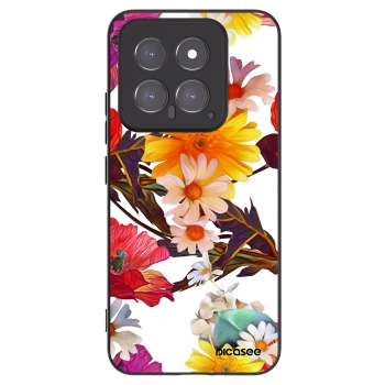 Picasee silikónový čierny obal pre Xiaomi 14 - Meadow