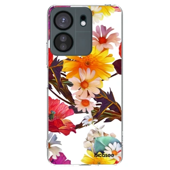 Picasee silikónový prehľadný obal pre Xiaomi Redmi 13C 4G - Meadow