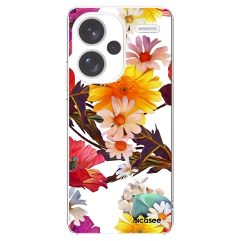 Picasee silikónový prehľadný obal pre Xiaomi Redmi Note 13 Pro+ 5G - Meadow