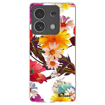 Picasee silikónový prehľadný obal pre Xiaomi Redmi Note 13 4G - Meadow