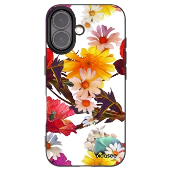 Picasee silikónový čierny obal pre Apple iPhone 16 - Meadow
