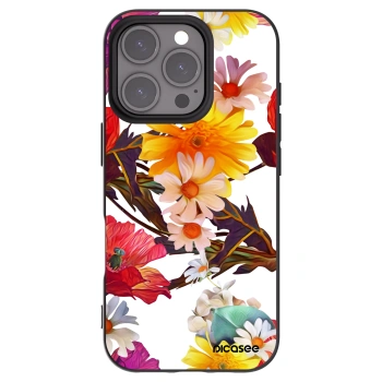 Picasee silikónový čierny obal pre Apple iPhone 16 Pro - Meadow
