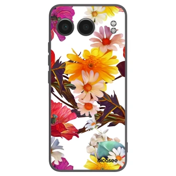 Picasee silikónový čierny obal pre OnePlus Nord 4 - Meadow