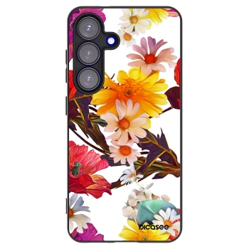 Picasee silikónový čierny obal pre Samsung Galaxy S25 5G - Meadow