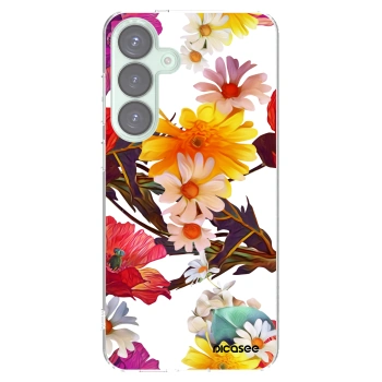 Picasee silikónový prehľadný obal pre Samsung Galaxy S25+ 5G - Meadow