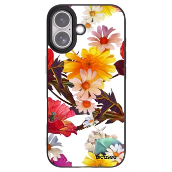 Picasee silikónový čierny obal pre Apple iPhone 17 - Meadow
