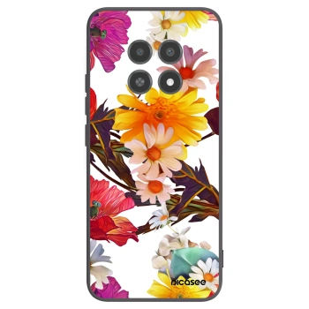 Picasee silikónový čierny obal pre Realme 12X - Meadow