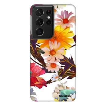 Picasee Fashion Case pre Samsung Galaxy S21 Ultra 5G G998B - Meadow