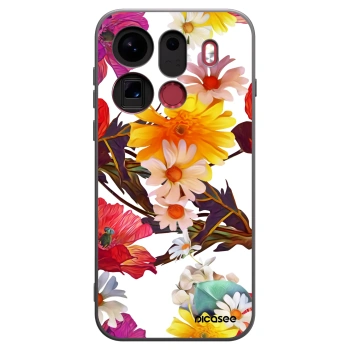 Picasee silikónový čierny obal pre OPPO Find X9 Pro - Meadow