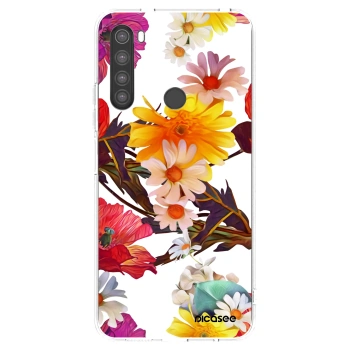 Picasee silikónový prehľadný obal pre Xiaomi Redmi Note 8 - Meadow