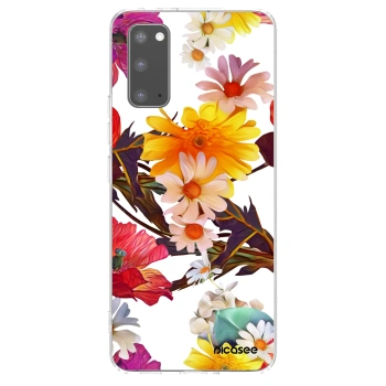 Picasee silikónový prehľadný obal pre Samsung Galaxy S20 G980F - Meadow