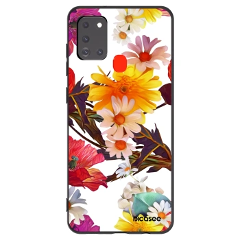 Picasee silikónový čierny obal pre Samsung Galaxy A21s - Meadow