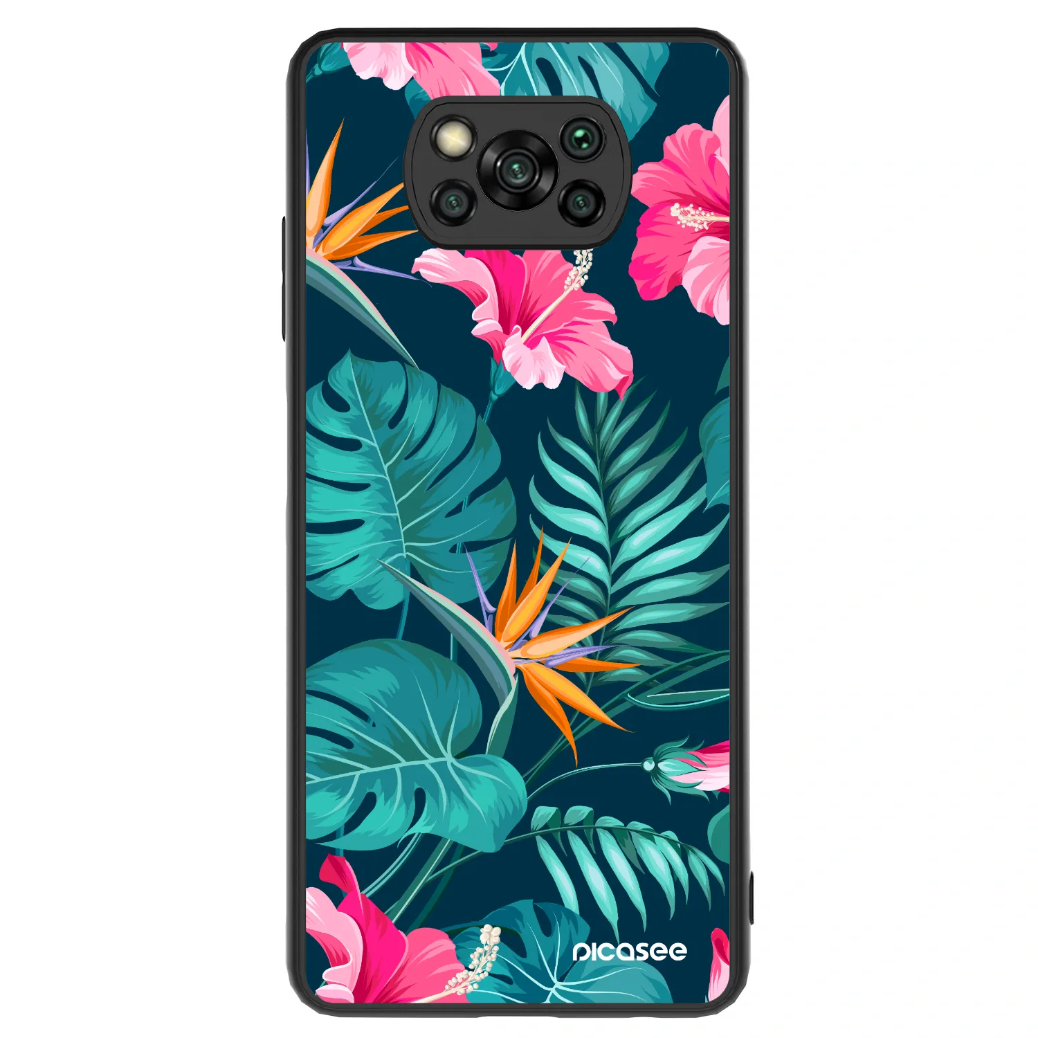 Picasee ULTIMATE CASE pro Xiaomi Poco X3 - Pink Monstera