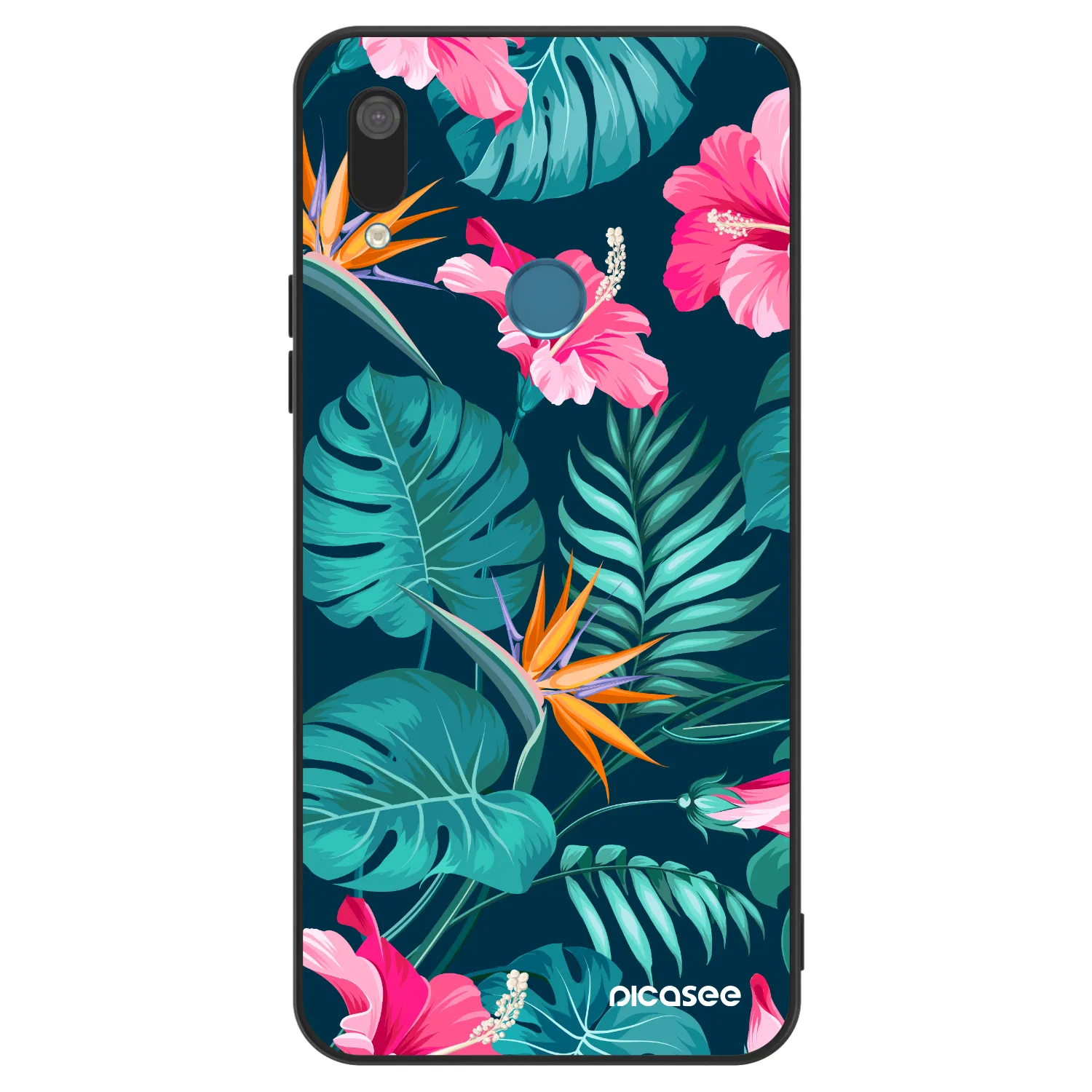 Picasee ULTIMATE CASE pro Huawei Y7 2019 - Pink Monstera