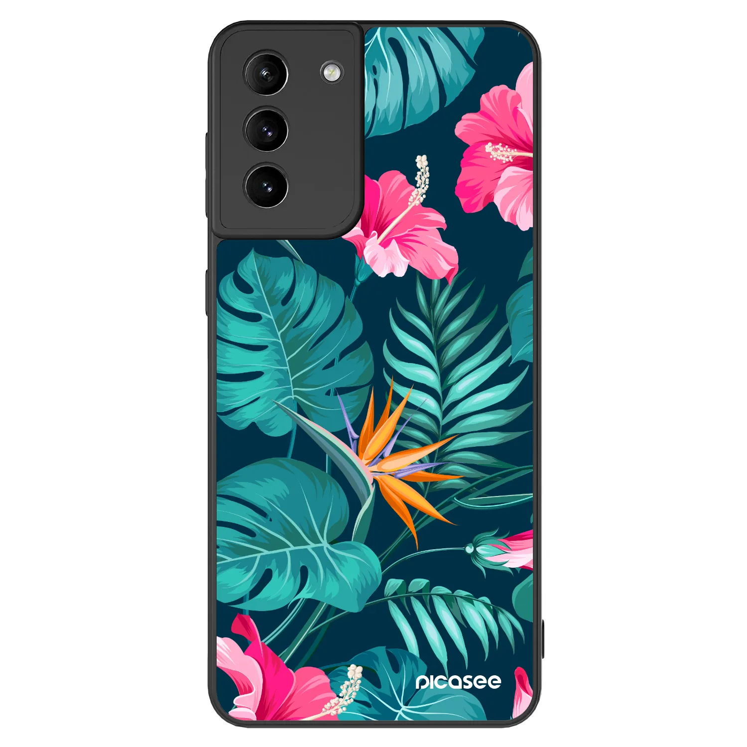 Picasee ULTIMATE CASE pro Samsung Galaxy S21+ 5G G996F - Pink Monstera