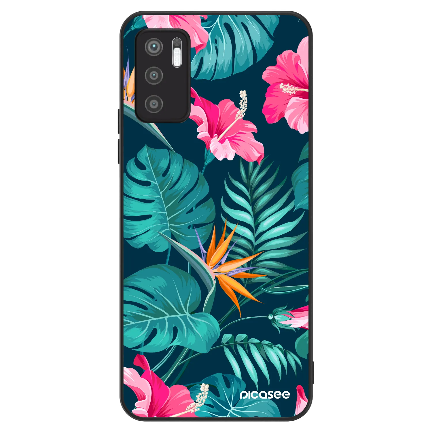 Picasee ULTIMATE CASE pro Xiaomi Redmi Note 10 5G - Pink Monstera