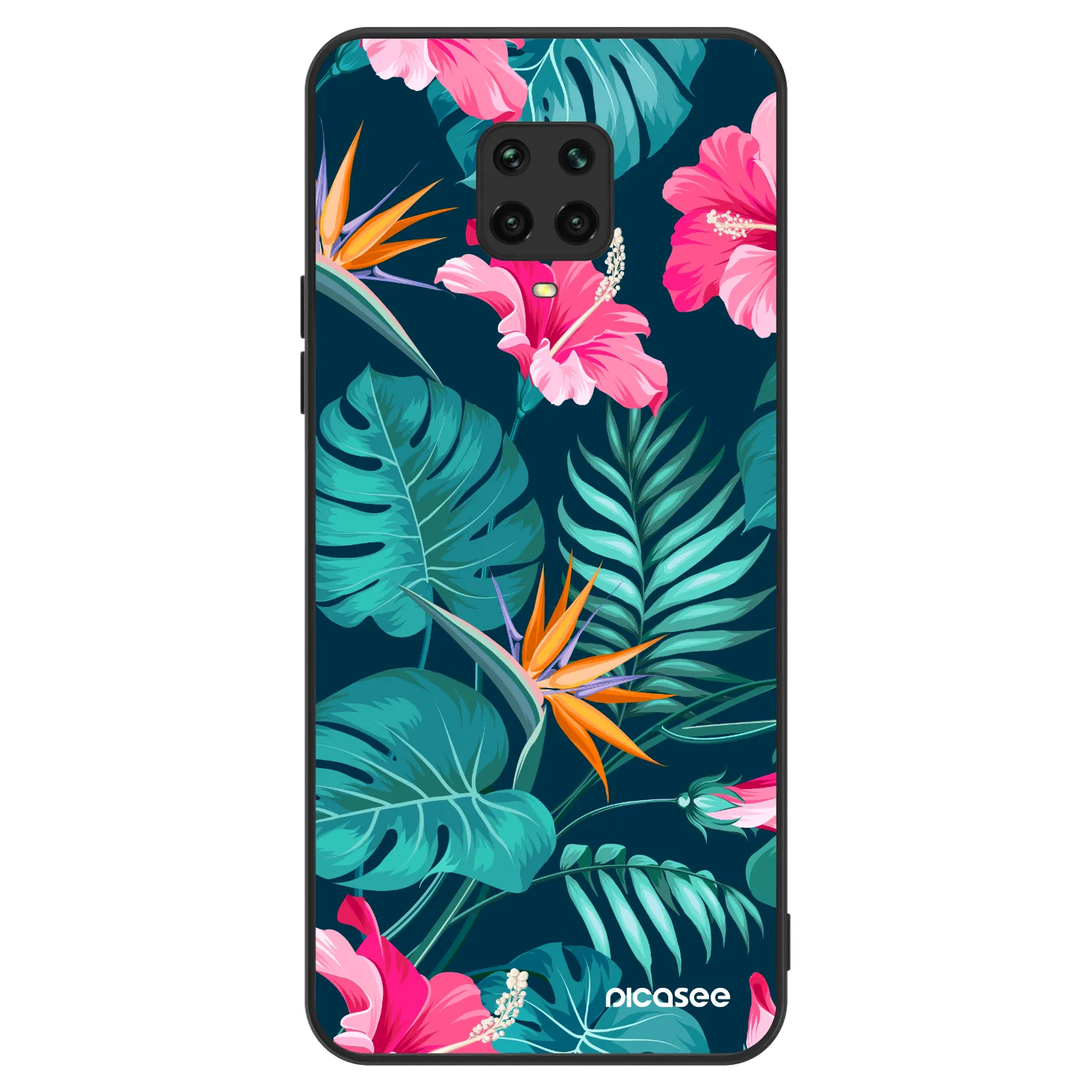 Picasee ULTIMATE CASE pro Xiaomi Redmi Note 9S - Pink Monstera