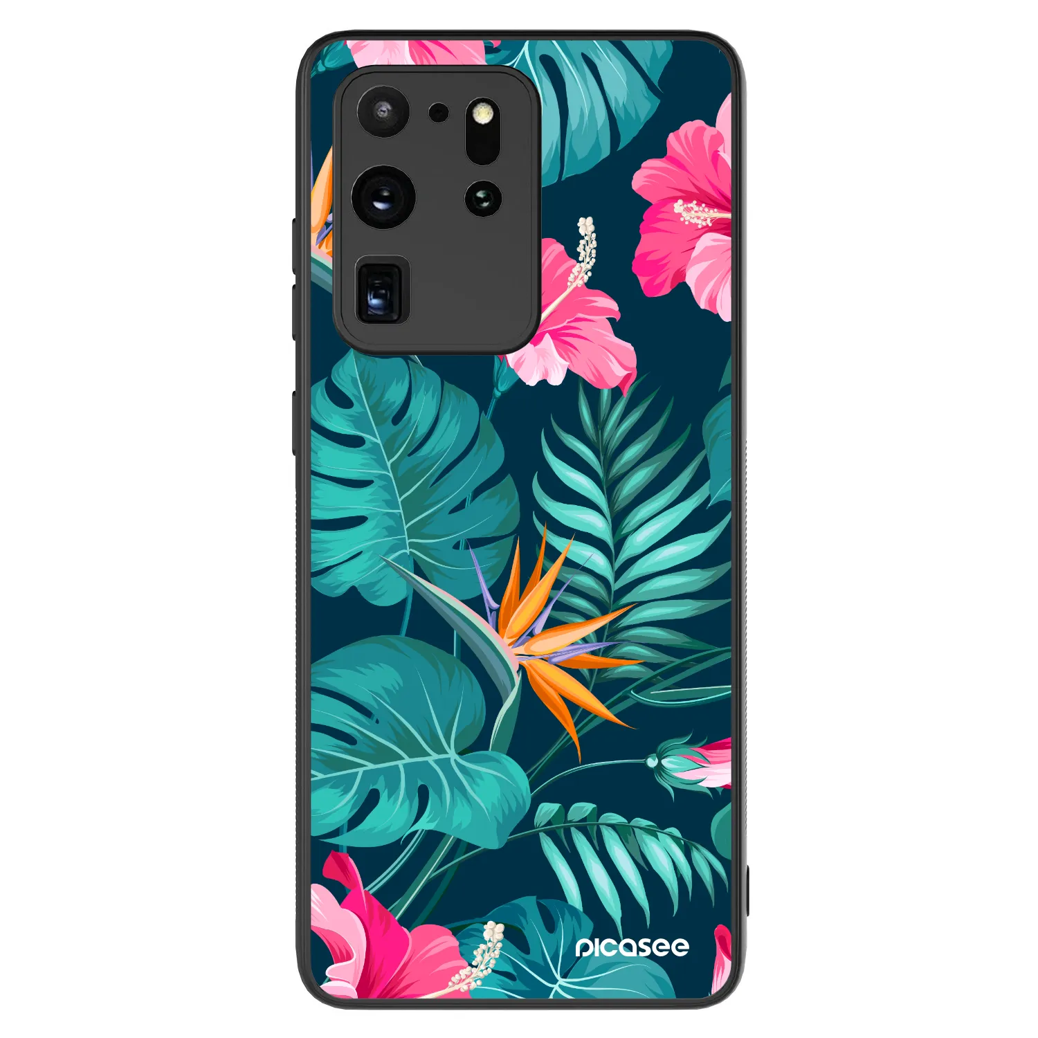 Picasee ULTIMATE CASE pro Samsung Galaxy S20 Ultra 5G G988F - Pink Monstera