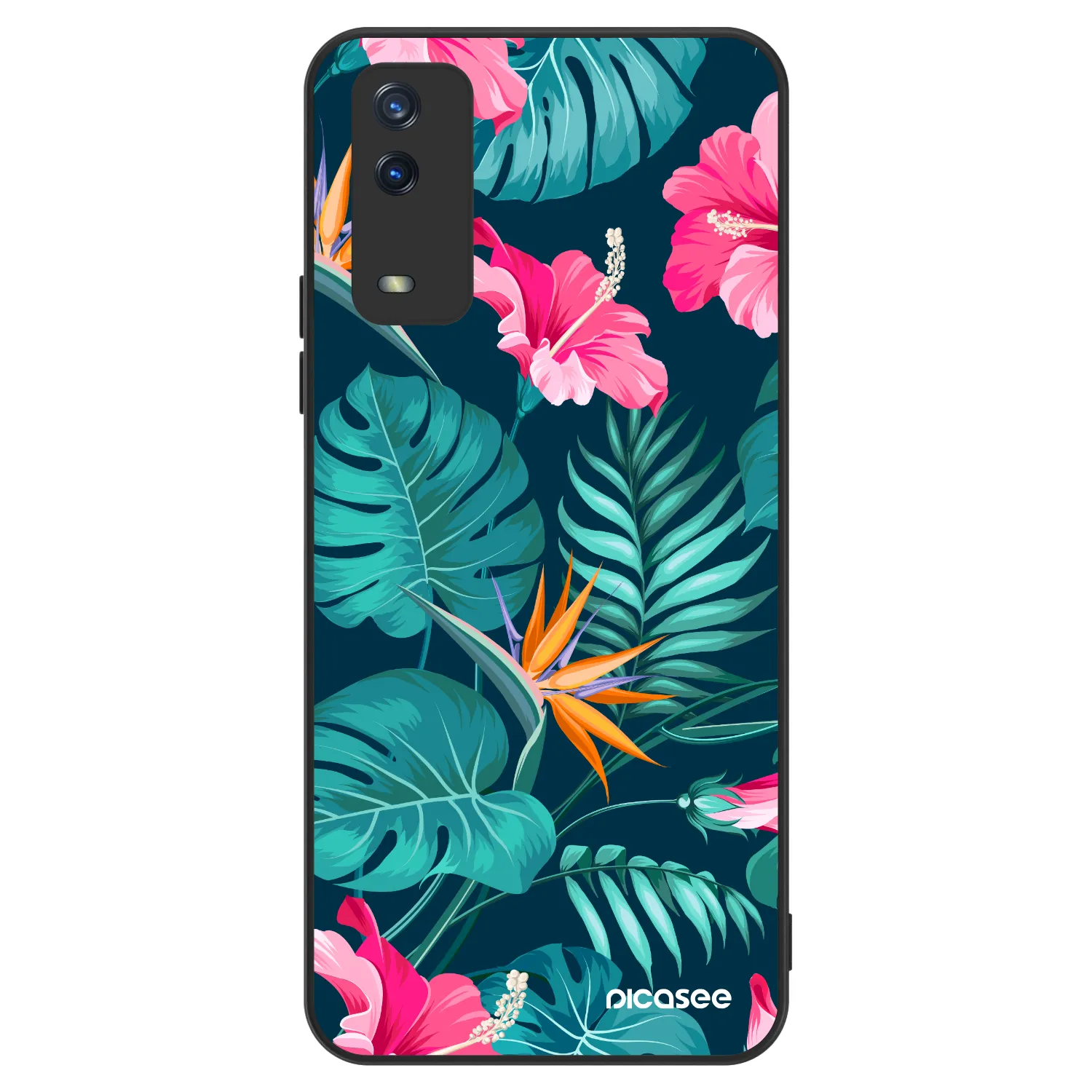 Picasee ULTIMATE CASE pro Vivo Y11s - Pink Monstera