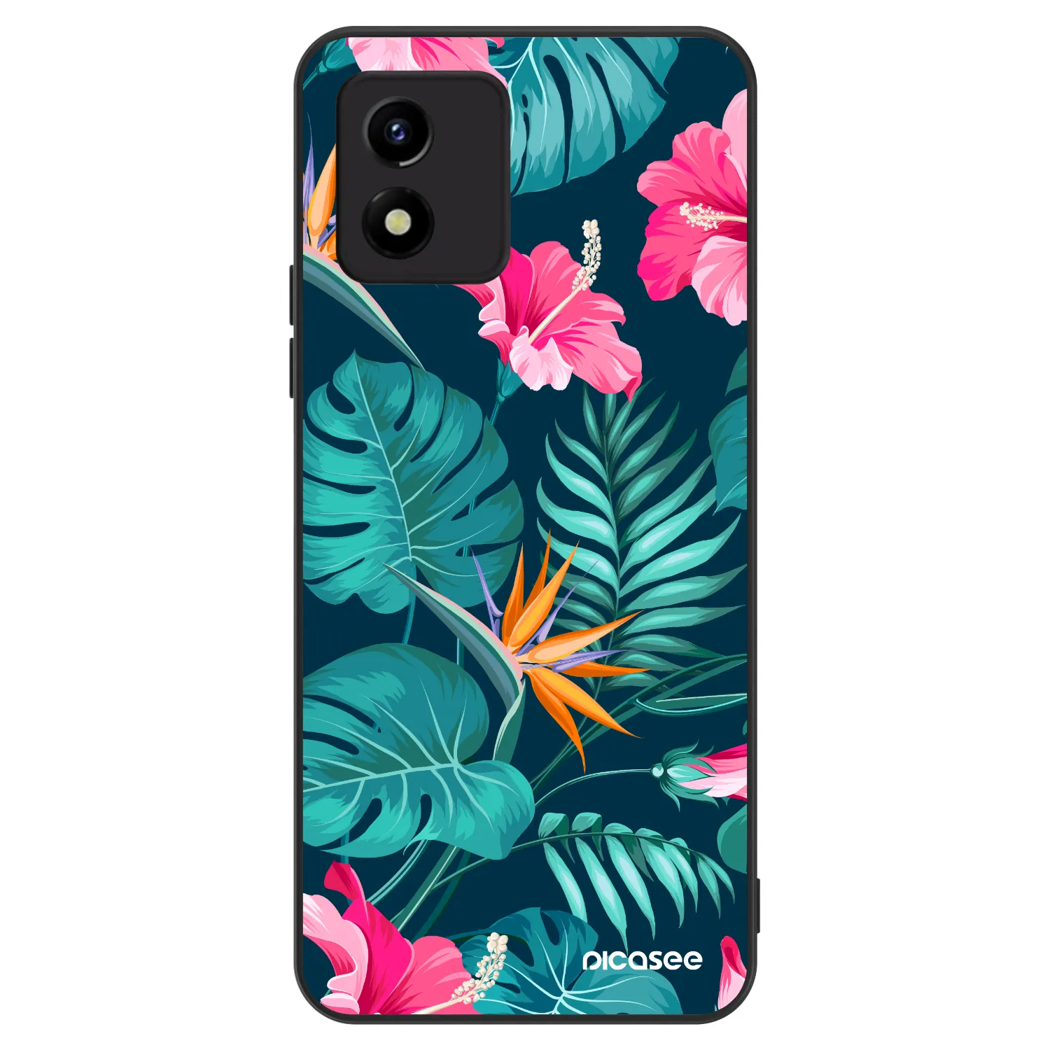 Picasee ULTIMATE CASE pro Vivo Y01 - Pink Monstera