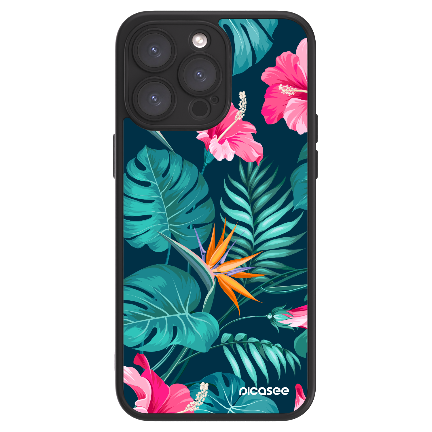 ULTIMATE CASE MagSafe pro Apple iPhone 15 Pro Max - Pink Monstera