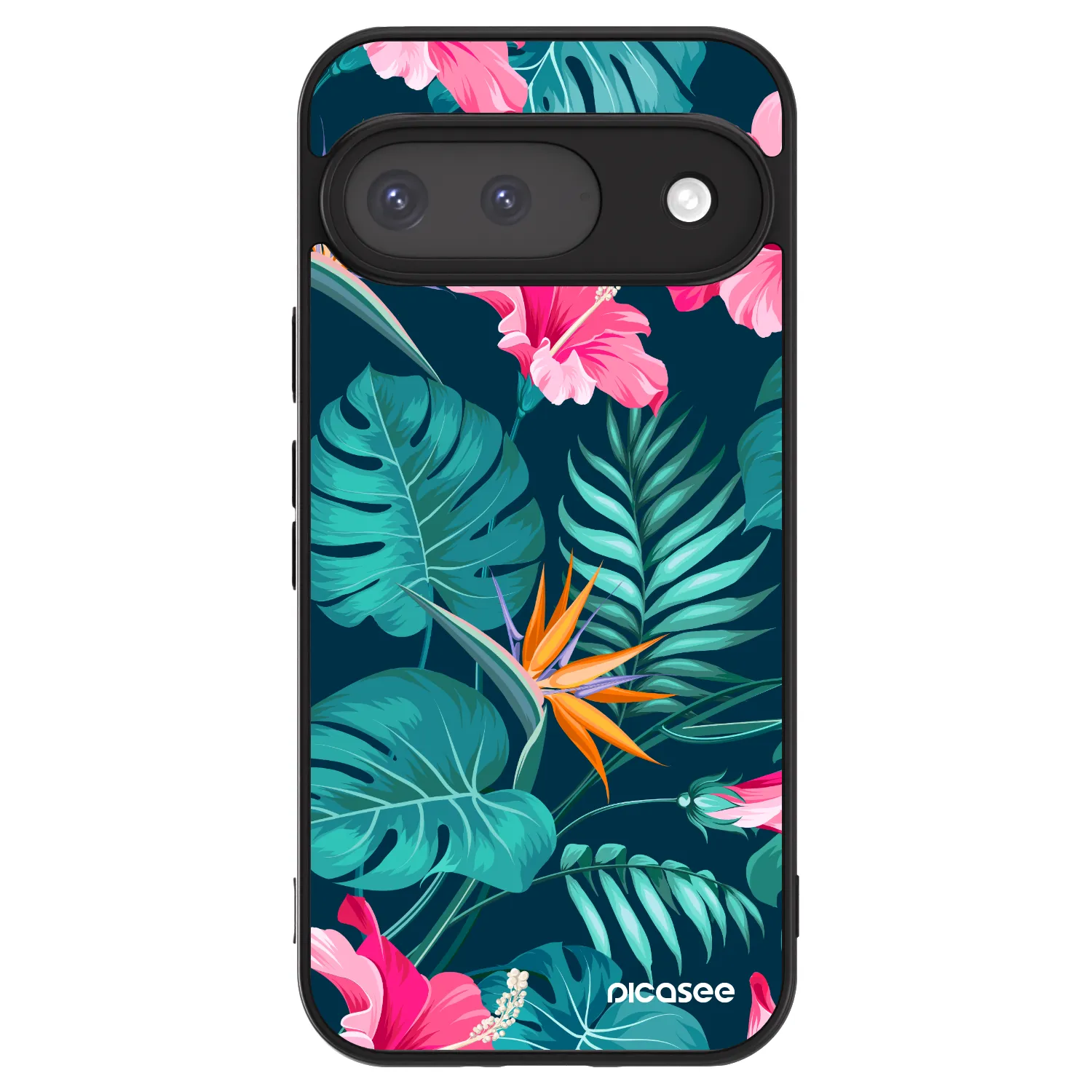 Picasee ULTIMATE CASE pro Google Pixel 9 - Pink Monstera