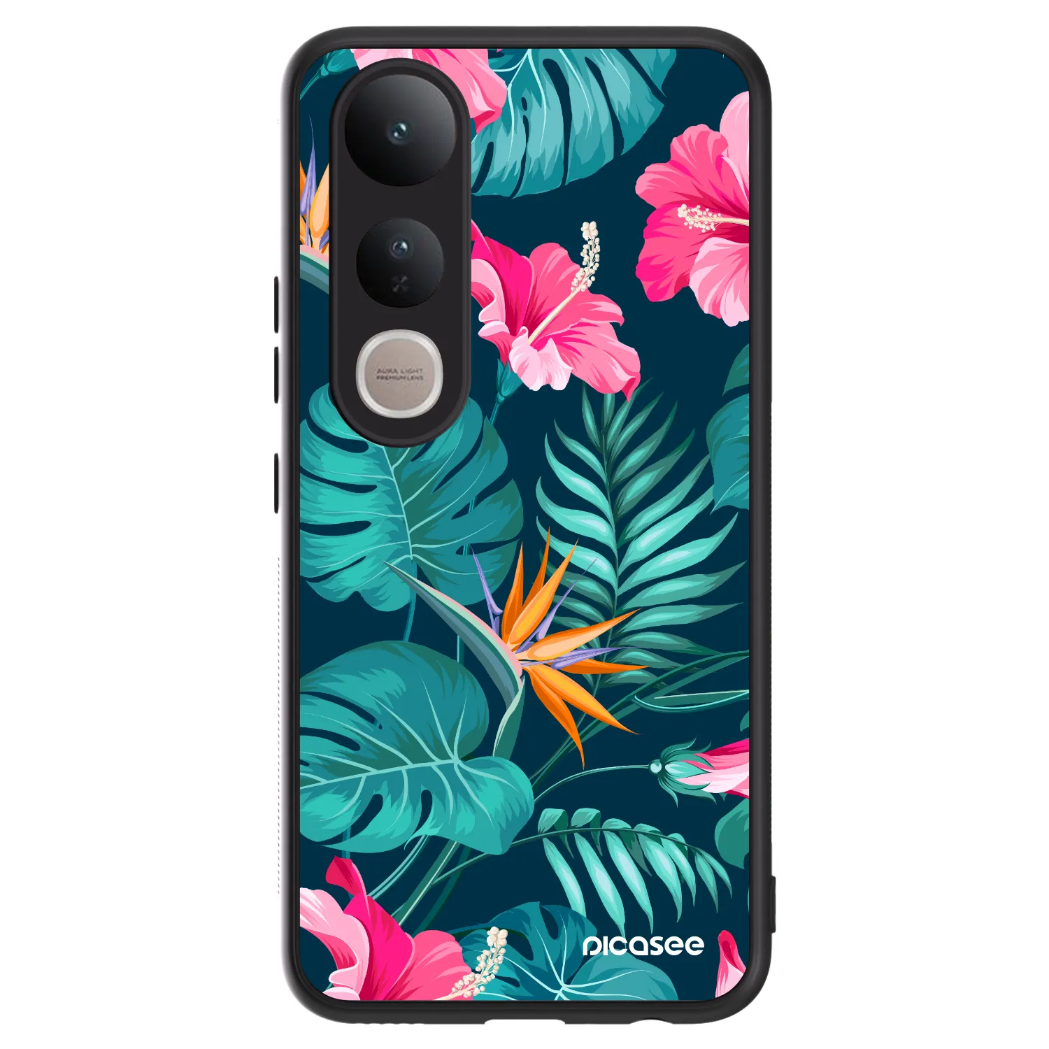 Picasee ULTIMATE CASE pro Vivo V50 Lite 5G - Pink Monstera