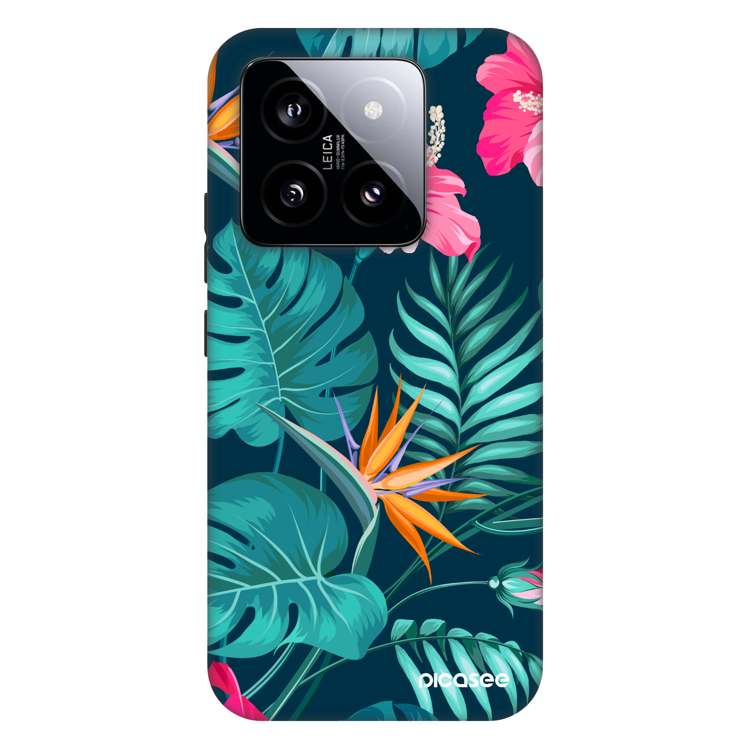 Picasee Fashion Case pre Xiaomi 14 - Pink Monstera