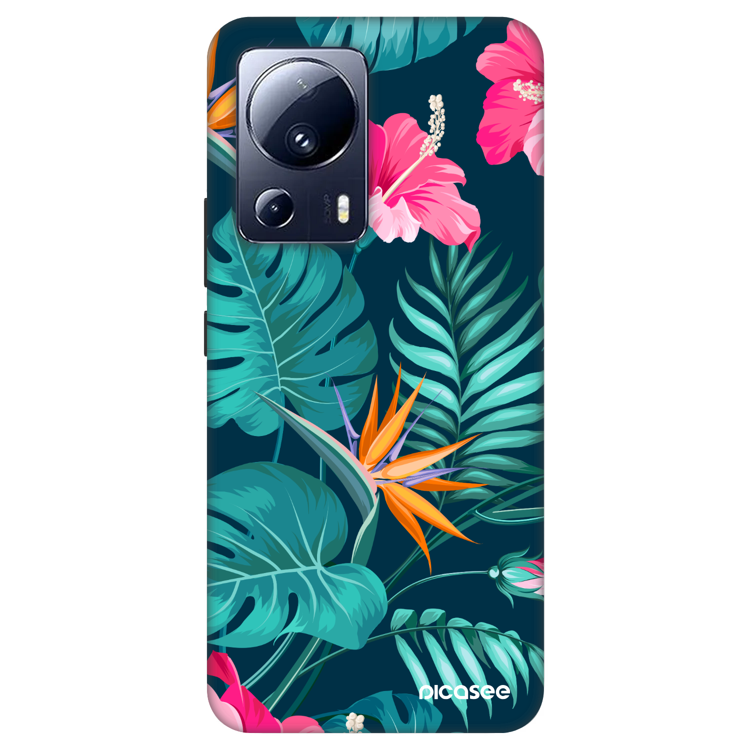 Picasee Fashion Case pre Xiaomi 13 Lite - Pink Monstera