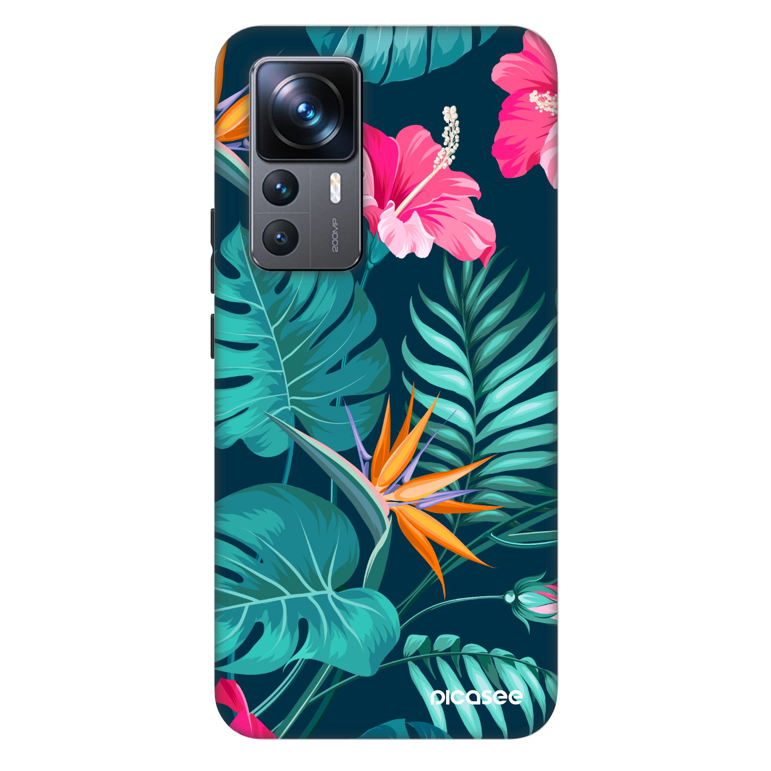Picasee Fashion Case pre Xiaomi 12T Pro - Pink Monstera
