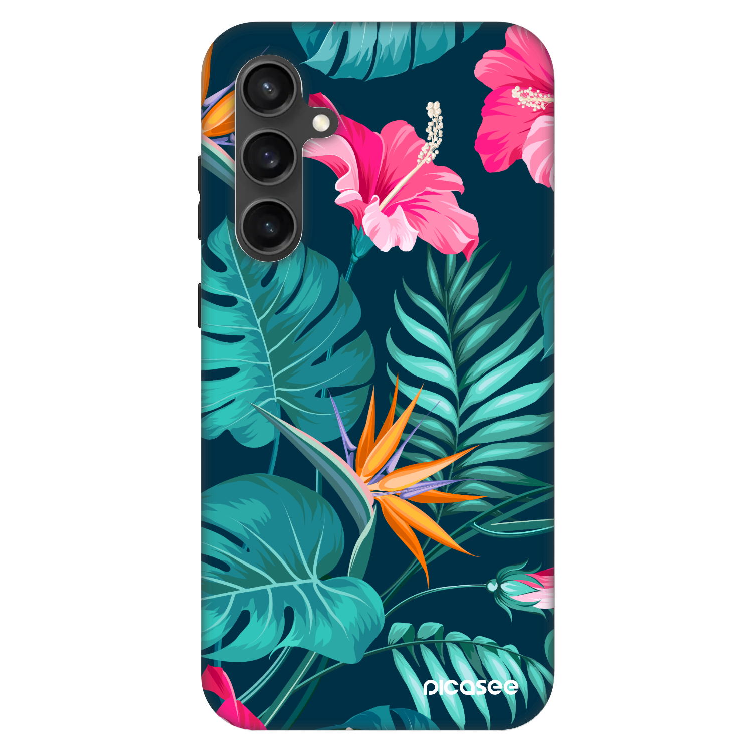 Picasee Fashion Case pre Samsung Galaxy S23 FE S711B - Pink Monstera