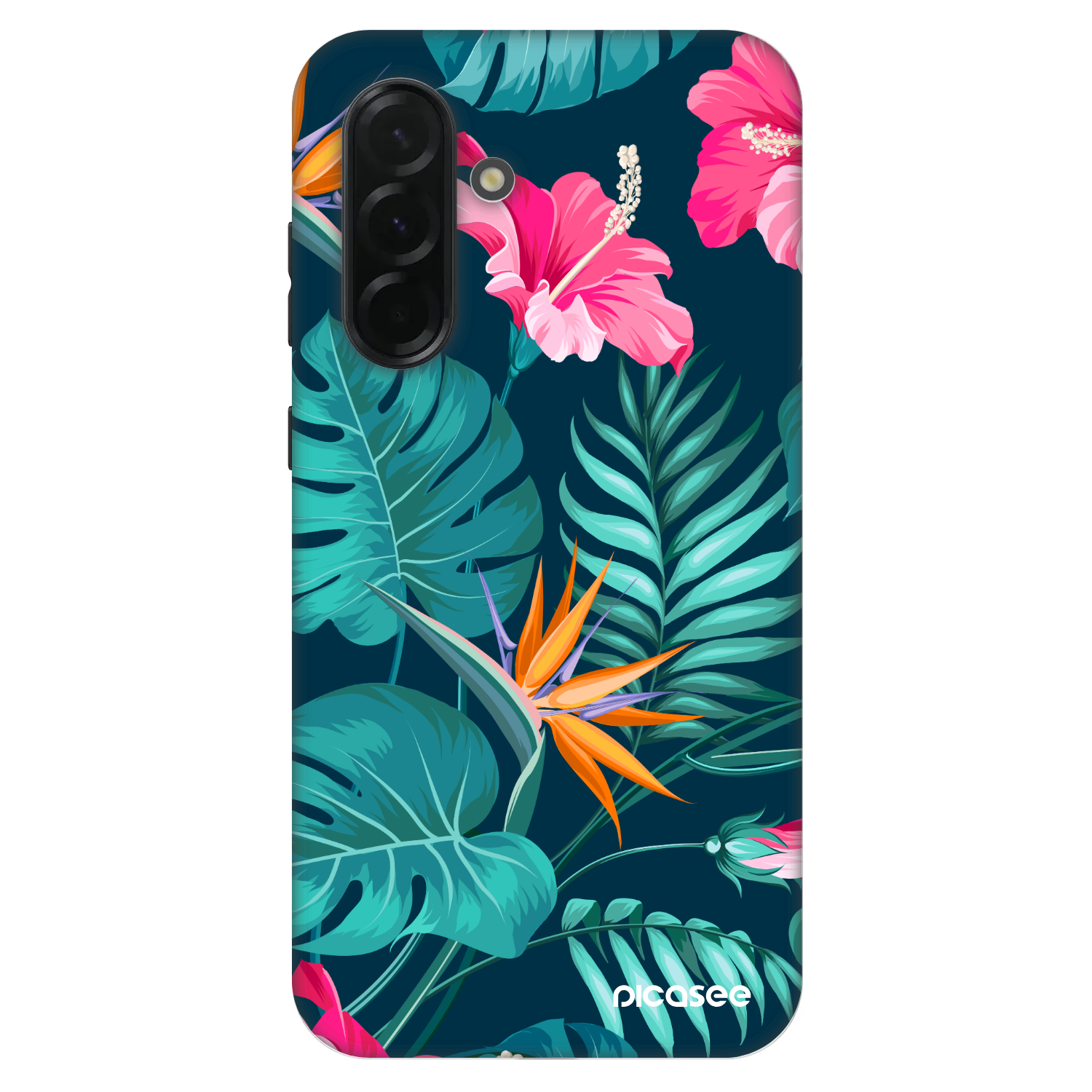 Picasee Fashion Case pre Samsung Galaxy A36 5G - Pink Monstera