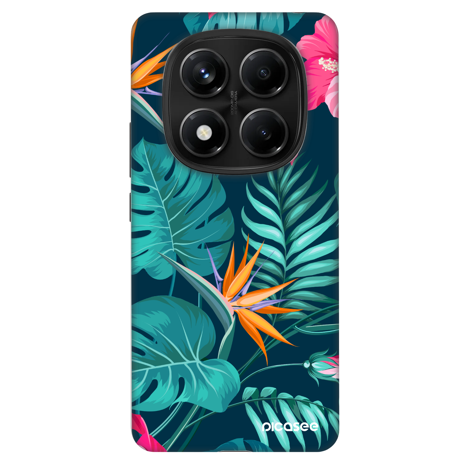 Picasee Fashion Case pre Xiaomi Redmi Note 14 Pro 4G - Pink Monstera