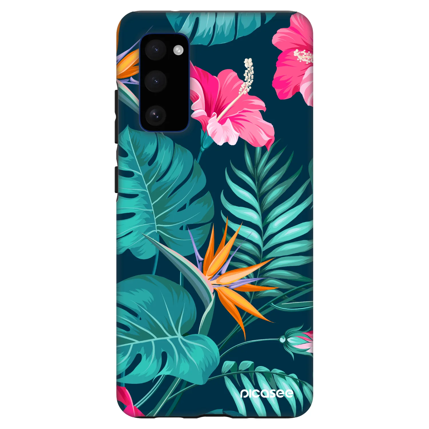 Picasee Fashion Case pre Samsung Galaxy S20 FE - Pink Monstera