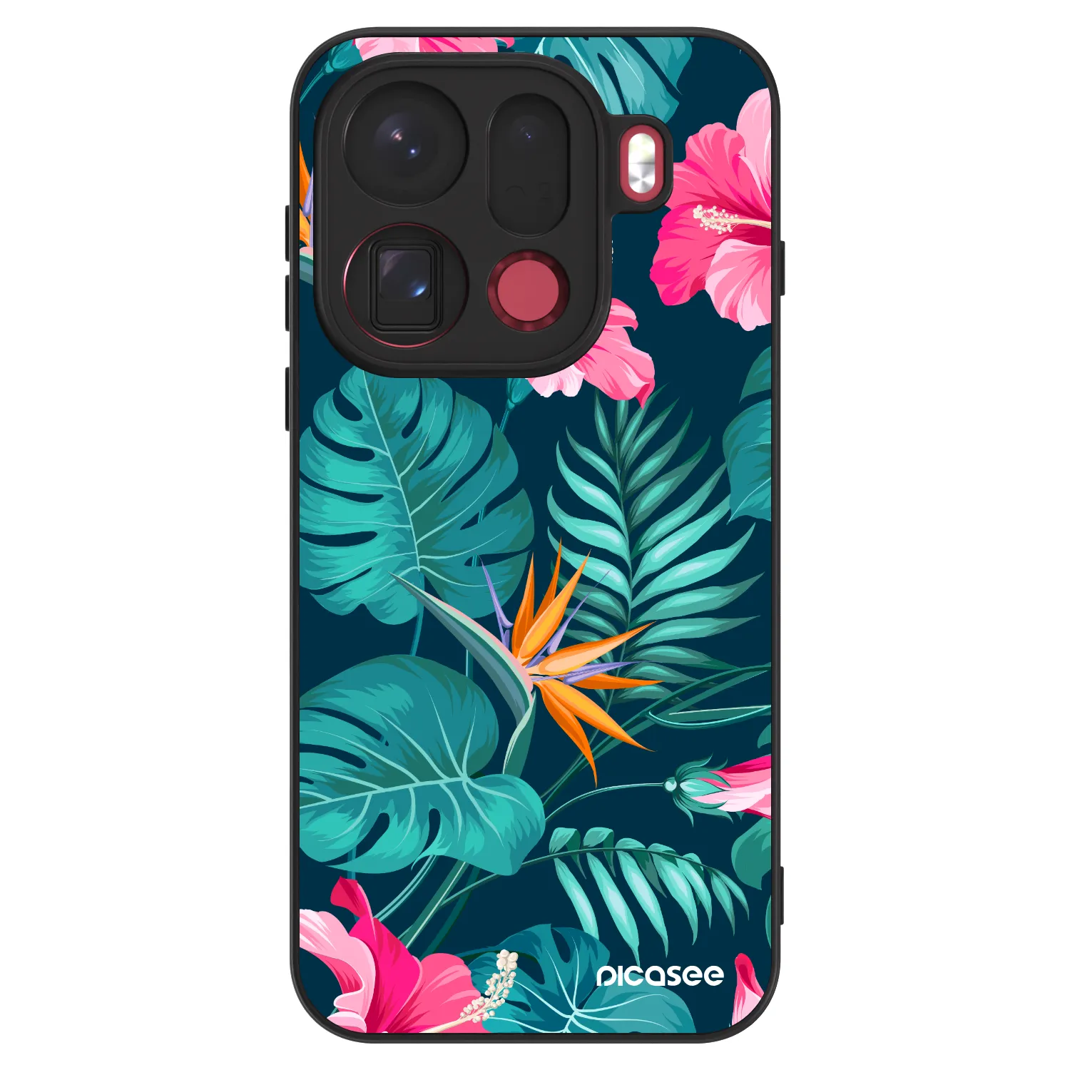 Picasee ULTIMATE CASE pro OPPO Find X9 Pro - Pink Monstera