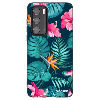 Obal pre Huawei P40 - Pink Monstera