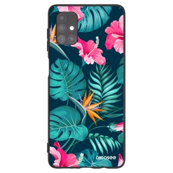 Obal pre Samsung Galaxy M51 M515F - Pink Monstera