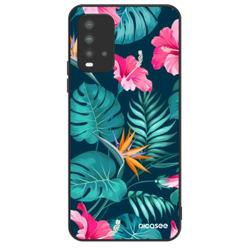 Obal pre Xiaomi Redmi 9T - Pink Monstera