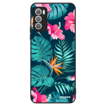 Obal pre Motorola Moto G60 - Pink Monstera
