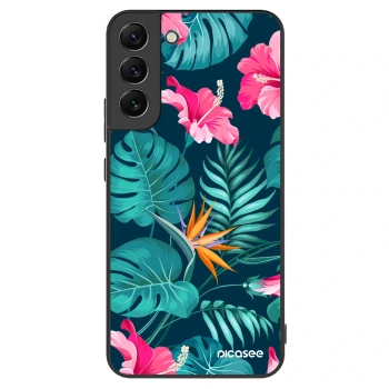 Obal pre Samsung Galaxy S22+ 5G - Pink Monstera