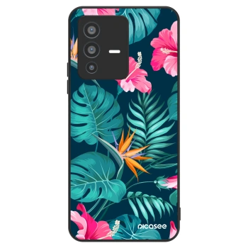 Obal pre Vivo V23 5G - Pink Monstera