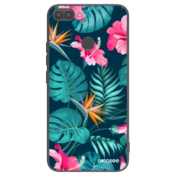 Obal pre Huawei P Smart - Pink Monstera