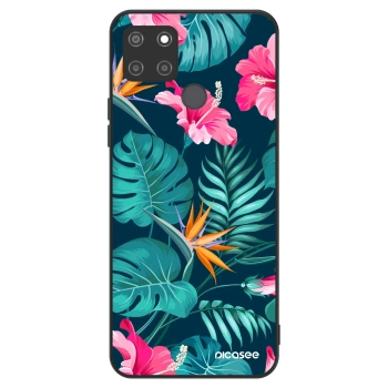 Obal pre Realme C21Y - Pink Monstera