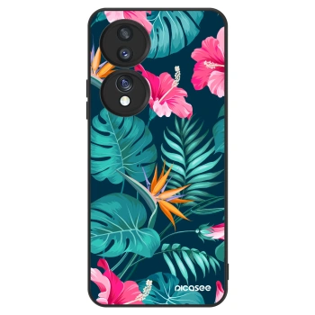 Obal pre Honor 70 - Pink Monstera