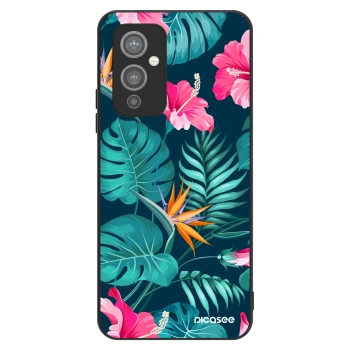 Obal pre OnePlus 9 - Pink Monstera