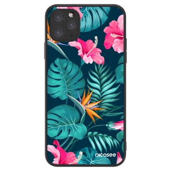 Picasee ULTIMATE CASE MagSafe pro Apple iPhone 11 Pro Max - Pink Monstera