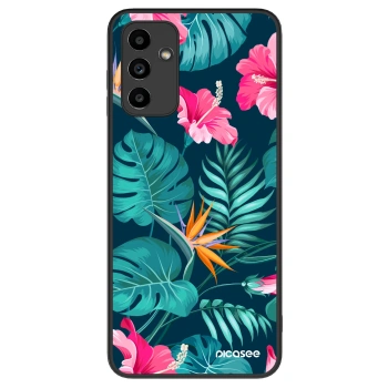 Obal pre Samsung Galaxy A04s A047F - Pink Monstera
