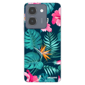 Obal pre Vivo Y36 4G - Pink Monstera