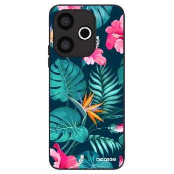 Obal pre Xiaomi Redmi 13 4G - Pink Monstera