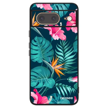 Obal pre Google Pixel 8 - Pink Monstera